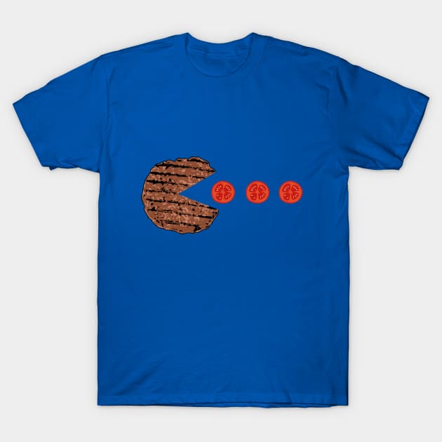 Burger Pacman! T-Shirt by Taki93